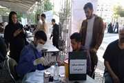 حضور فعال کارشناسان مرکز بهداشت جنوب تهران در برنامه نذر سلامت به مناسبت هفته سلامت 1402